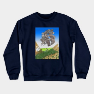 Airship & valley Crewneck Sweatshirt